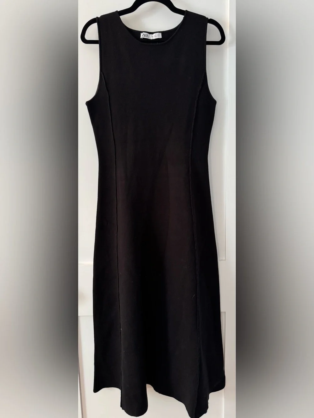 Zara Black A-Line Dress